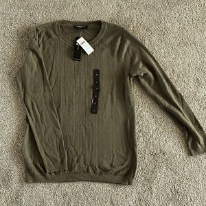 Banana Republic Factory olive green sweater size medium